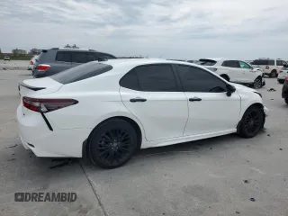2022 Toyota Camry SE with VIN 4T1G11AK8NU017495, listed as a Copart auction lot 51078705 with 0 mi miles and Salvage Title. Bid and sale history available at carsss.com. Image 3.