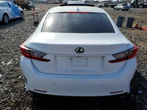2016 Lexus RC 300 F Sport z VIN JTHSM5BC5G5001111, wystawiony jako Copart lot #48802905 z przebiegiem Nie podano mil oraz Szkody całkowita. Historia ofert i sprzedaży dostępna na DreamBid. Obrazek 6.