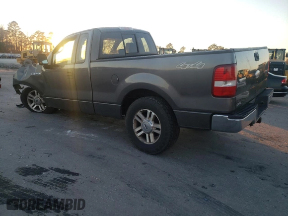 2006 Ford F-150 XL with VIN 1FTRF14W86NA32023, listed as a Copart auction lot 89320095 with 176,811 mi miles and Salvage title. Bid and sale history available at DreamBid. Image 2.