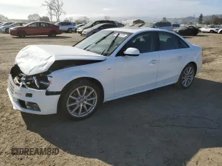 2016 Audi A4 Premium with VIN WAUBFAFL1GN003756, listed as a Copart auction lot 46552575 with 78,220 mi miles and Salvage Title. Bid and sale history available at carsss.com. Image 1.