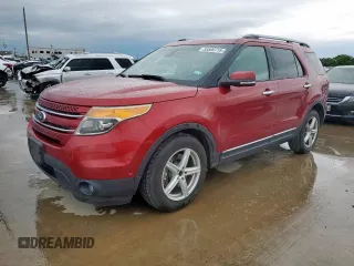 2015 Ford Explorer Limited with VIN 1FM5K7F8XFGA53709, listed as a Copart auction lot 55609715 with 188,467 mi miles and Salvage Title. Bid and sale history available at carsss.com. Image 1.