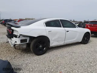 2017 Dodge Charger SE with VIN 2C3CDXBG5HH638924, listed as a Copart auction lot 53626565 with 92,536 mi miles and Salvage Title. Bid and sale history available at carsss.com. Image 3.
