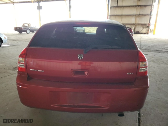2006 Dodge Magnum with VIN 2D4FV47V96H442996, listed as a Copart auction lot 53366415 with 201,514 mi miles and Salvage Title. Bid and sale history available at carsss.com. Image 6.