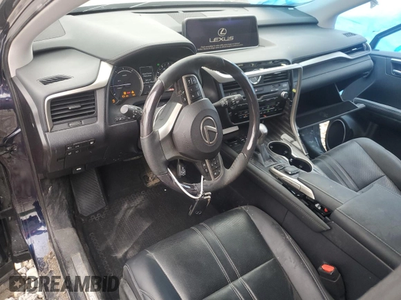 2017 Lexus RX 450h z VIN 2T2BGMCA4HC020040, wystawiony jako Copart lot #52626635 z przebiegiem 111 747 mil mil oraz Szkoda całkowita • Salvage title. Historia ofert i sprzedaży dostępna na DreamBid. Obrazek 8.