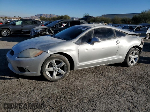 2009 Mitsubishi Eclipse GS with VIN 4A3AK24F89E017554, listed as a Copart auction lot 86895954 with 139,829 mi miles and Salvage Title. Bid and sale history available at carsss.com. Image 1.