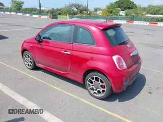 2012 FIAT 500 Sport z VIN 3C3CFFBR3CT130375, wystawiony jako IAAI lot #41669099 z przebiegiem 86 285 mil mil oraz . Historia ofert i sprzedaży dostępna na DreamBid. Obrazek 3.