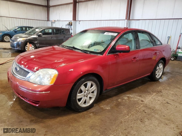 2007 Ford Five Hundred SEL with VIN 1FAHP24117G157640, listed as a Copart auction lot 48672255 with 103,653 mi miles and Salvage Title. Bid and sale history available at carsss.com. Image 1.