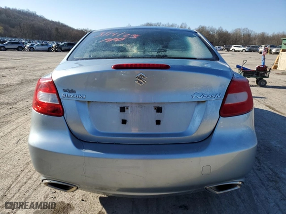 2010 Suzuki Kizashi SE with VIN JS2RE9A35A6100976, listed as a Copart auction lot 50768985 with 165,797 mi miles and Salvage Title. Bid and sale history available at carsss.com. Image 6.