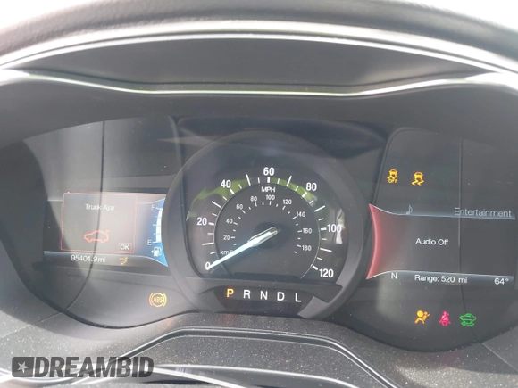 2019 Ford Fusion Hybrid SE with VIN 3FA6P0LU6KR267365, listed as a IAAI auction lot 42030525 with 95,401 mi miles. Bid and sale history available at carsss.com. Image 7.