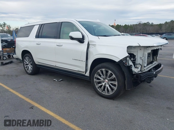 2021 GMC Yukon XL Denali with VIN 1GKS2JKL9MR344139, listed as a IAAI auction lot 41314828 with 79,703 mi miles. Bid and sale history available at carsss.com. Image 1.