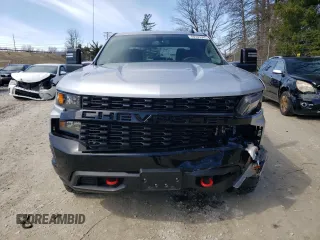 2021 Chevrolet Silverado 1500 Custom Trail Boss with VIN 3GCPYCEF8MG127960, listed as a Copart auction lot 49703345 with 30,157 mi miles and Salvage Title. Bid and sale history available at DreamBid. Image 5.