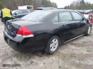 2011 Chevrolet Impala LT Fleet with VIN 2G1WG5EK2B1309871, listed as a IAAI auction lot 41610392 with 365,676 mi miles. Bid and sale history available at carsss.com. Image 4.