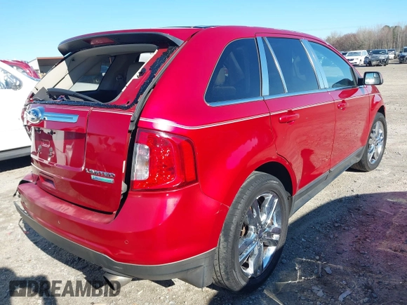 2012 Ford Edge Limited with VIN 2FMDK3K96CBA44303, listed as a IAAI auction lot 41813736 with 242,437 mi miles. Bid and sale history available at carsss.com. Image 4.