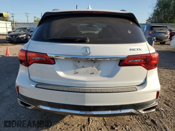 2017 Acura MDX Technology z VIN 5FRYD3H51HB006071, wystawiony jako Copart lot #52309705 z przebiegiem 98 171 mil mil oraz Szkoda całkowita • Salvage title. Historia ofert i sprzedaży dostępna na DreamBid. Obrazek 6.