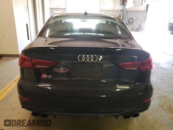 2018 Audi S3 Premium Plus with VIN WAUB1GFF3J1042343, listed as a Copart auction lot 55952613 with 48,049 mi miles. Bid and sale history available at carsss.com. Image 6.
