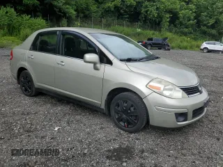 2008 Nissan Versa S with VIN 3N1BC11E38L413516, listed as a Copart auction lot 64945635 with 221,294 mi miles and Salvage title. Bid and sale history available at DreamBid. Image 4.