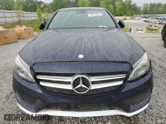 2016 Mercedes-Benz C 300 with VIN 55SWF4JB2GU121025, listed as a Copart auction lot 54318905 with Not Provided miles and Clean Title. Bid and sale history available at carsss.com. Image 5.