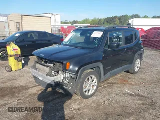 2017 Jeep Renegade Latitude with VIN ZACCJABB7HPG21286, listed as a IAAI auction lot 41979283 with 142,540 mi miles. Bid and sale history available at carsss.com. Image 2.