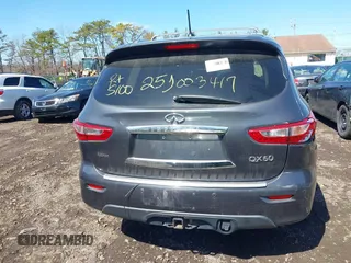 2014 Infiniti QX60 with VIN 5N1AL0MM7EC501977, listed as a IAAI auction lot 41942891 with Not Provided miles. Bid and sale history available at carsss.com. Image 15.