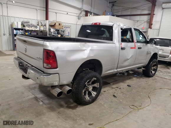 2014 Ram 2500 Tradesman with VIN 3C6UR5CL9EG241298, listed as a Copart auction lot 88889085 with 171,010 mi miles and Salvage Title. Bid and sale history available at carsss.com. Image 3.