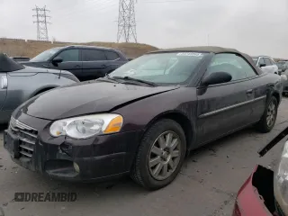 2004 Chrysler Sebring Limited with VIN 1C3EL65RX4N251838, listed as a Copart auction lot 44745565 with 146,155 mi miles and Salvage Title. Bid and sale history available at DreamBid. Image 1.