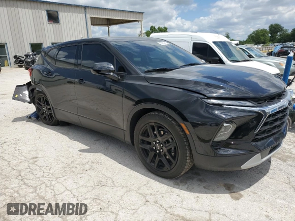 2023 Chevrolet Blazer LT с VIN 3GNKBHR45PS113329, выставлен на аукционе Copart как лот 58206715 с пробегом 24 425 миль миль и Списание • Salvage title. История ставок и продаж доступна на DreamBid. Изображение 4.
