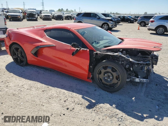 2024 Chevrolet Corvette 2LT z VIN 1G1YB2D44R5130393, wystawiony jako Copart lot #49864305 z przebiegiem 3 226 mil mil oraz Nie do naprawy • Non repairable. Historia ofert i sprzedaży dostępna na DreamBid. Obrazek 4.