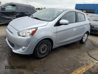 2015 Mitsubishi Mirage DE z VIN ML32A3HJ2FH047743, wystawiony jako Copart lot #58861625 z przebiegiem 117 016 mil mil oraz Czysty tytuł • Clean title. Historia ofert i sprzedaży dostępna na DreamBid. Obrazek 1.