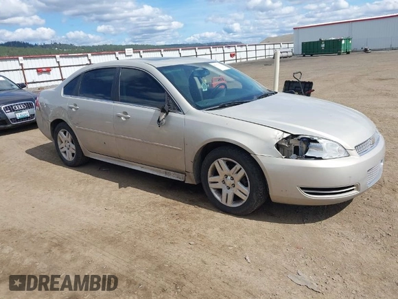 2012 Chevrolet Impala LT Fleet with VIN 2G1WG5E30C1323441, listed as a IAAI auction lot 42012059 with 181,198 mi miles and . Bid and sale history available at DreamBid. Image 1.