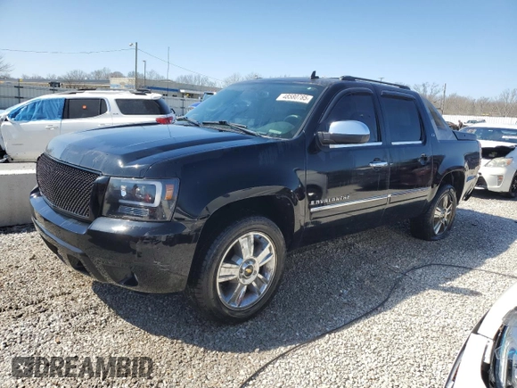 2009 Chevrolet Avalanche LTZ with VIN 3GNFK32009G233718, listed as a Copart auction lot 48580785 with 186,949 mi miles and Non Repairable. Bid and sale history available at carsss.com. Image 1.