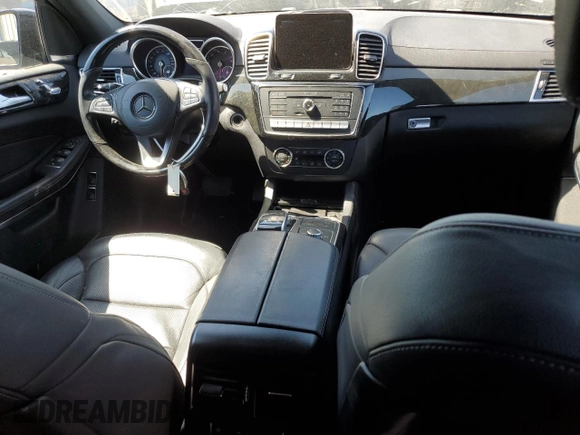 2017 Mercedes-Benz GLS 550 with VIN 4JGDF7DE4HA868230, listed as a Copart auction lot 45450814 with 64,840 mi miles and . Bid and sale history available at DreamBid. Image 8.