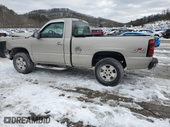 2006 Chevrolet Silverado 1500 Work Truck with VIN 3GCEK14X16G264667, listed as a Copart auction lot 43957535 with 0 mi miles and Salvage Title. Bid and sale history available at carsss.com. Image 2.