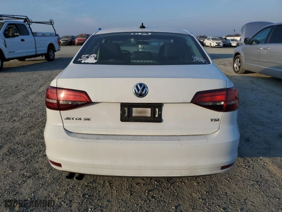 2017 Volkswagen Jetta 1.4T SE with VIN 3VWDB7AJ1HM406922, listed as a Copart auction lot 42992405 with 73,168 mi miles and Salvage Title. Bid and sale history available at carsss.com. Image 6.