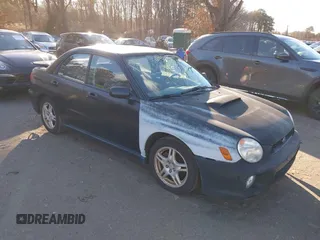 2003 Subaru Impreza WRX с VIN JF1GD29643H504276, выставлен на аукционе IAAI как лот 41604448 с пробегом Не указан миль и . История ставок и продаж доступна на DreamBid. Изображение 1.