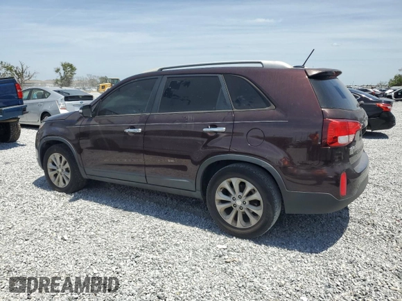 2014 Kia Sorento EX with VIN 5XYKU4A77EG533223, listed as a Copart auction lot 53847555 with 166,616 mi miles and Clean Title. Bid and sale history available at carsss.com. Image 2.