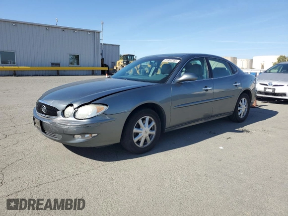 2005 Buick LaCrosse CXL z VIN 2G4WD532251316483, wystawiony jako Copart lot #55982355 z przebiegiem 114 982 mil mil oraz Szkody całkowita. Historia ofert i sprzedaży dostępna na DreamBid. Obrazek 1.