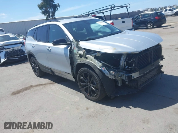 2021 GMC Terrain SLE z VIN 3GKALMEV6ML342606, wystawiony jako IAAI lot #42239598 z przebiegiem 173 811 mil mil oraz . Historia ofert i sprzedaży dostępna na DreamBid. Obrazek 1.