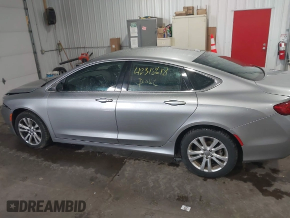 2015 Chrysler 200 Limited with VIN 1C3CCCAB4FN719970, listed as a IAAI auction lot 42318618 with 117,679 mi miles and . Bid and sale history available at DreamBid. Image 14.
