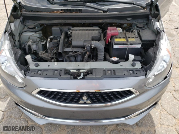 2020 Mitsubishi Mirage ES with VIN ML32A3HJ6LH009783, listed as a Copart auction lot 59793634 with 81,972 mi miles and Clean Title. Bid and sale history available at carsss.com. Image 11.