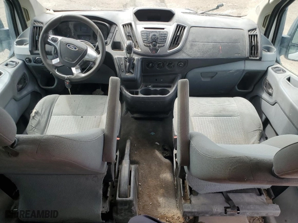 2015 Ford Transit Wagon XL with VIN 1FBZX2ZM9FKA38851, listed as a Copart auction lot 85823984 with 197,409 mi miles and Salvage Title. Bid and sale history available at carsss.com. Image 8.