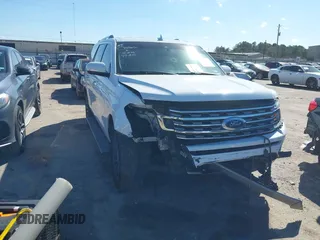 2019 Ford Expedition Limited with VIN 1FMJU1KT7KEA73311, listed as a IAAI auction lot 41678637 with 120,695 mi miles and . Bid and sale history available at DreamBid. Image 1.