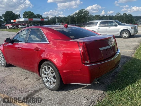 2009 Cadillac CTS AWD with VIN 1G6DG577X90136651, listed as a Copart auction lot 62787455 with 117,417 mi miles and Clean title. Bid and sale history available at DreamBid. Image 3.