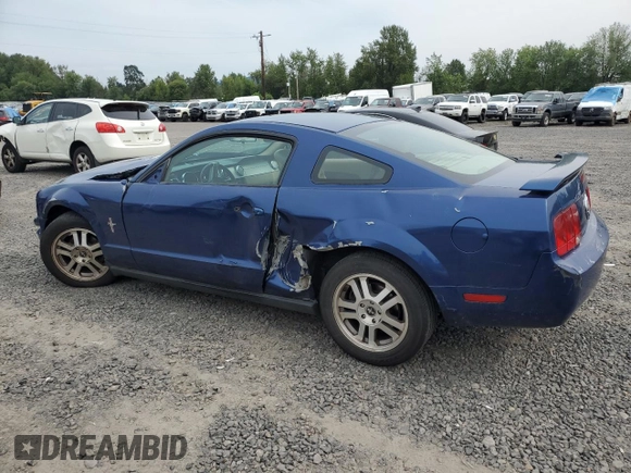 2006 Ford Mustang Standard with VIN 1ZVFT80N765128238, listed as a Copart auction lot 62232515 with Not provided miles and Clean title. Bid and sale history available at DreamBid. Image 2.