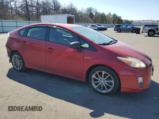 2010 Toyota Prius II with VIN JTDKN3DU7A1303927, listed as a Copart auction lot 53662615 with 156,118 mi miles and Salvage Title. Bid and sale history available at carsss.com. Image 4.