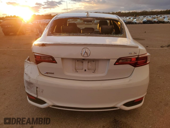 2018 Acura ILX Premium with VIN 19UDE2F8XJA005196, listed as a Copart auction lot 82755314 with 29,383 mi miles and Salvage title. Bid and sale history available at DreamBid. Image 6.