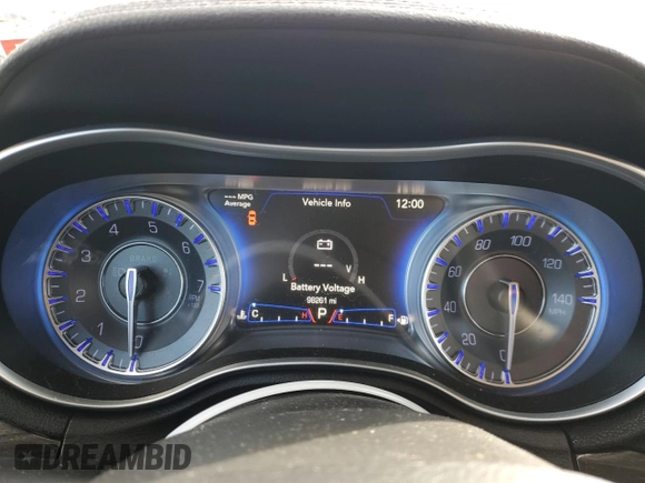 2015 Chrysler 300 Limited with VIN 2C3CCARG2FH803363, listed as a Copart auction lot 44330015 with 98,261 mi miles and Salvage Title. Bid and sale history available at carsss.com. Image 9.