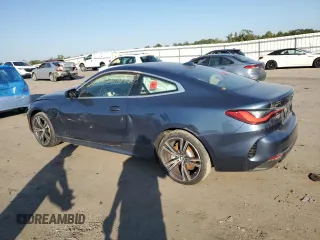2023 BMW 4 Series 430i xDrive with VIN WBA73AP09PCL95500, listed as a Copart auction lot 75218424 with Not Provided miles and Salvage Title. Bid and sale history available at carsss.com. Image 2.