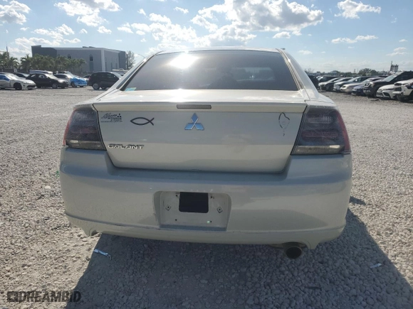 2007 Mitsubishi Galant ES with VIN 4A3AB36F27E058844, listed as a Copart auction lot 50871845 with 170,533 mi miles and Salvage Title. Bid and sale history available at carsss.com. Image 6.