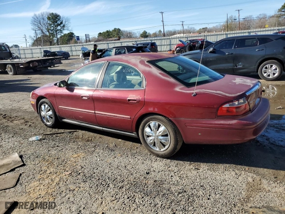 2004 Mercury Sable GS with VIN 1MEFM50U34A622220, listed as a Copart auction lot 88674095 with 0 mi miles and Salvage Title. Bid and sale history available at carsss.com. Image 2.