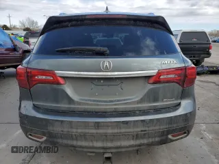 2014 Acura MDX Advance with VIN 5FRYD4H83EB029881, listed as a Copart auction lot 47689435 with 97,184 mi miles and Salvage Title. Bid and sale history available at DreamBid. Image 6.